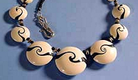 Desired Creations Lentil Swirled Beads